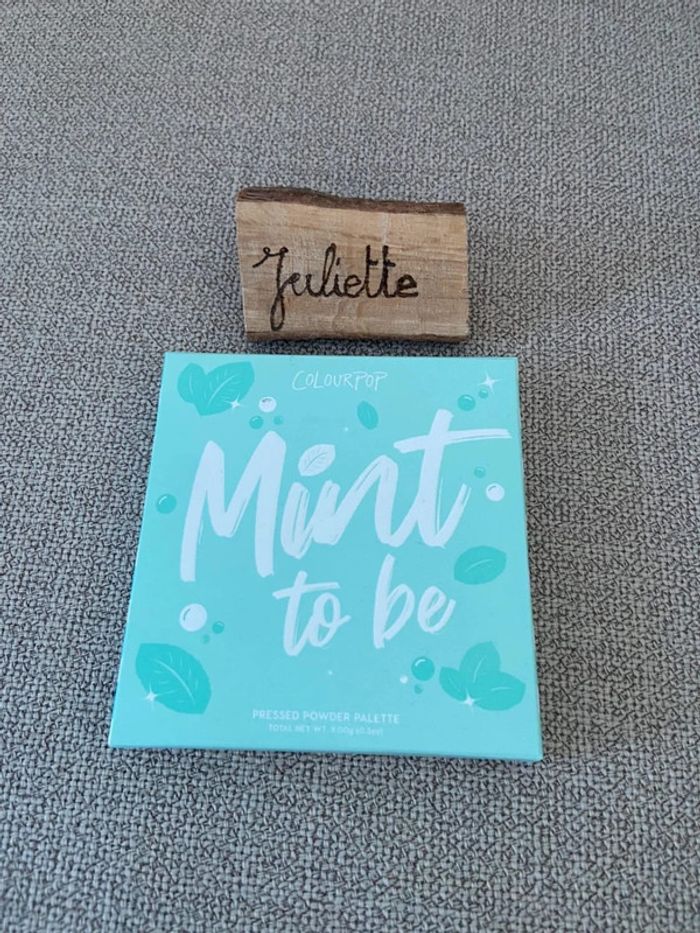 Palette Mint to Be ColourPop Neuf, jamais utilisé - photo numéro 2