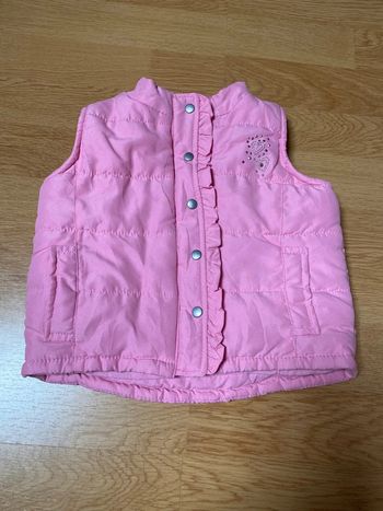 Blouson chaud sans manche 12 moi