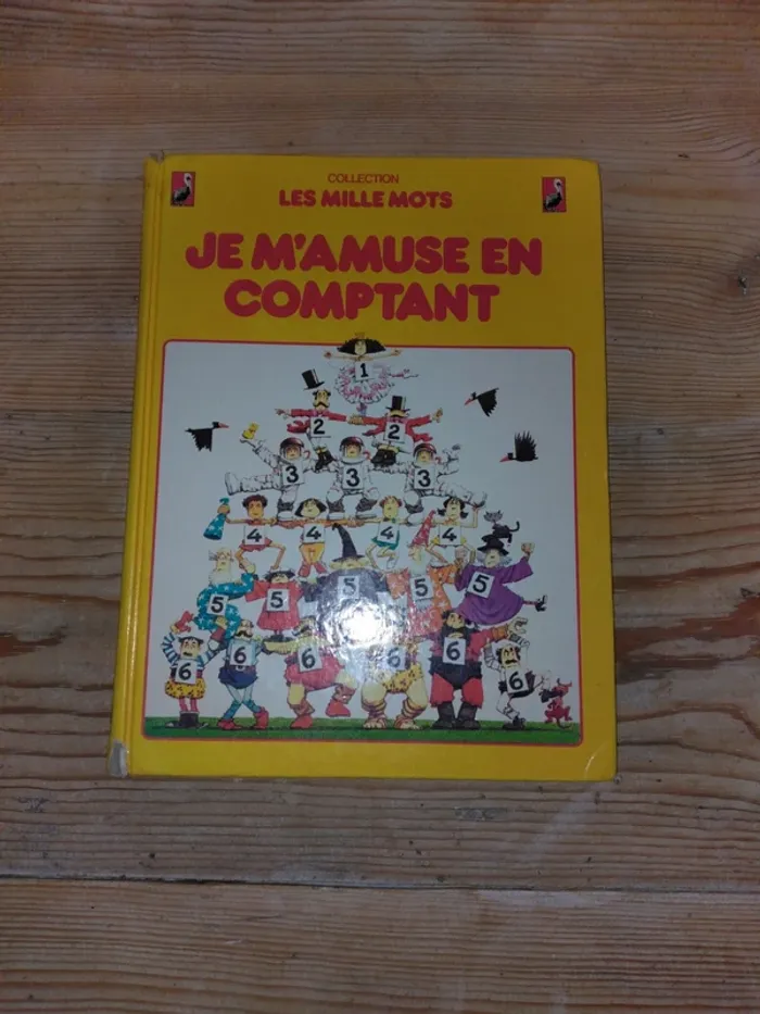 Livre je m'amuse en comptant