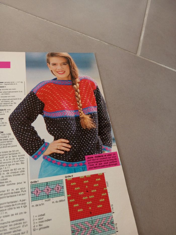Magazine les plus beaux tricots hiver - photo numéro 5