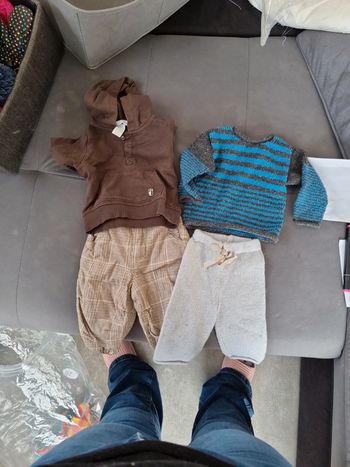 Lot 2 ensemble 6 mois hivers