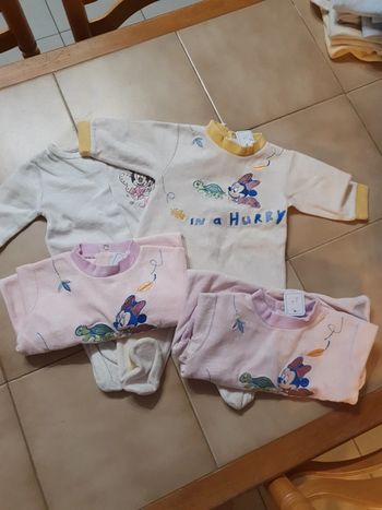 Lot de 4 pijamas 3 mois