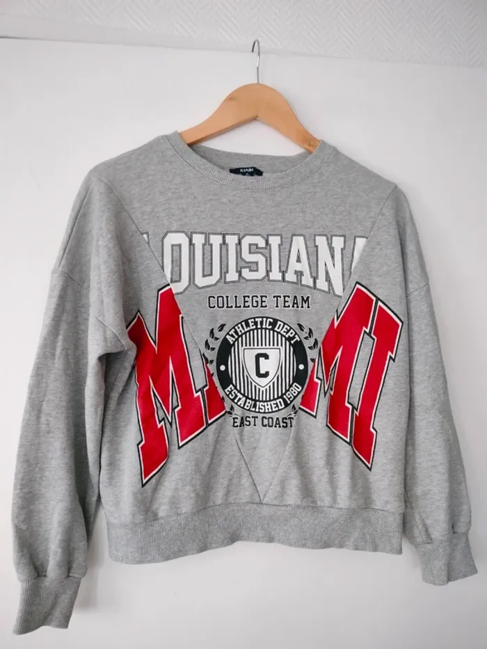 Sweat Kiabi taille XS - photo numéro 3