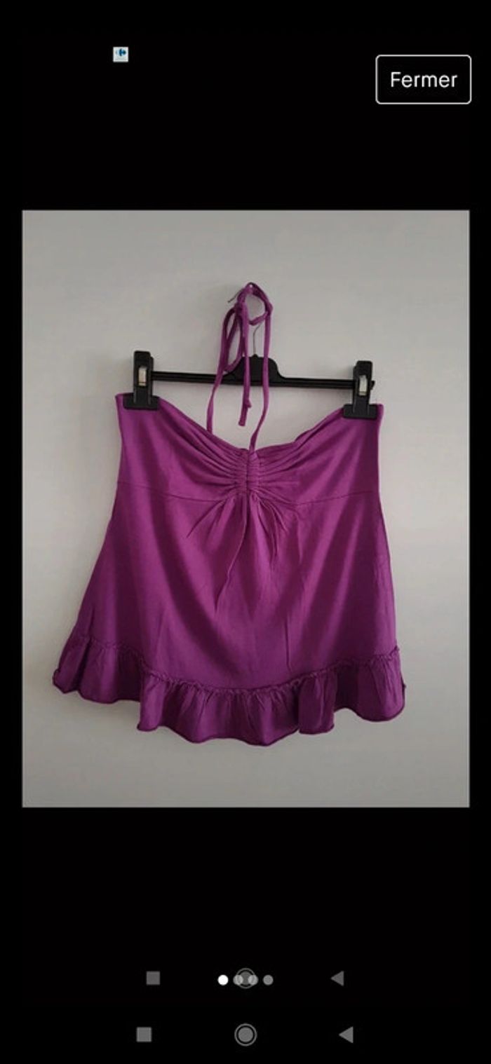Petit haut violet 36/38 - photo numéro 7