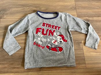 Haut de pyjama chaud 5 ans