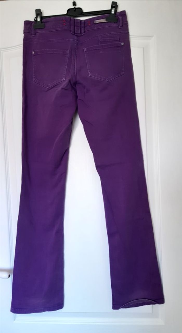 Pantalon Sinéquanone, Denin de ville, Taille 38 (petit 38) - photo numéro 2