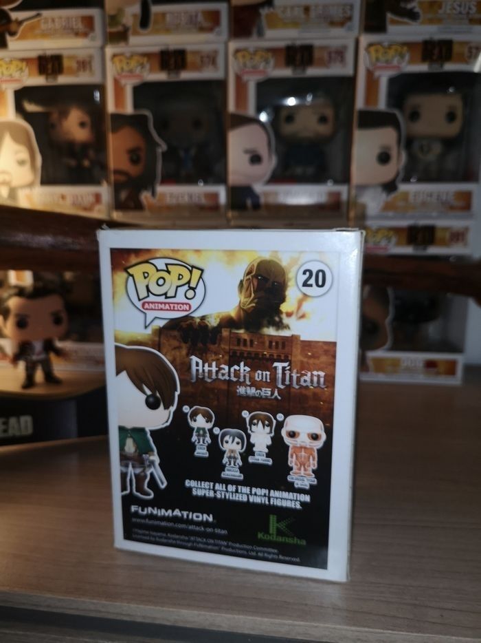 Funko pop Animation Attack on Titan 20 Eren Jaeger - photo numéro 3