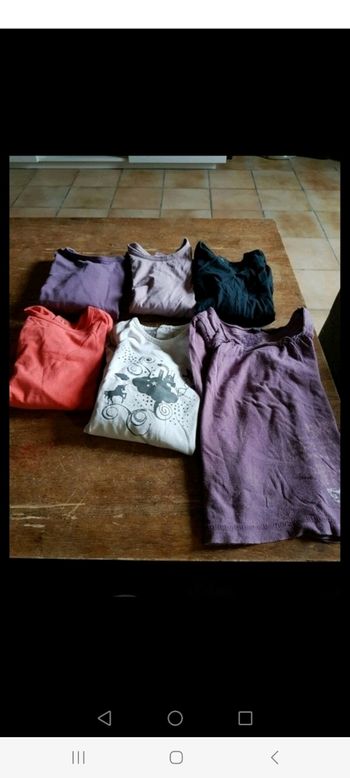 Lot de 6 tee shirt