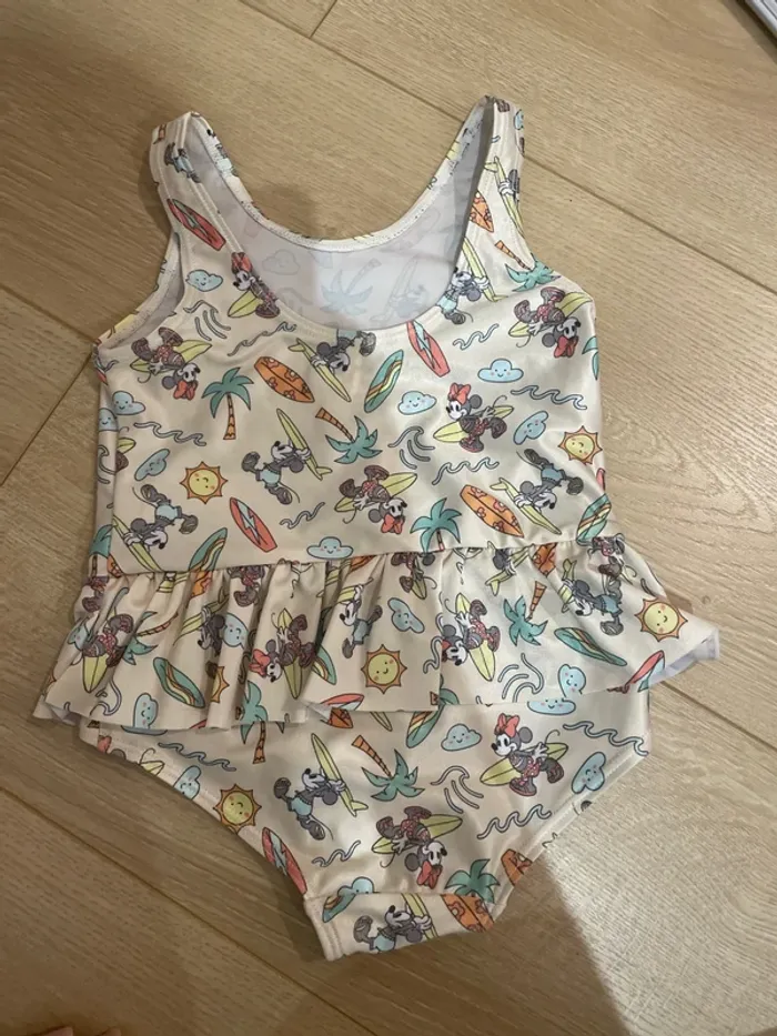 Maillot de pain 1 pièce Minnie Mickey H&M 86/92cm - photo numéro 2
