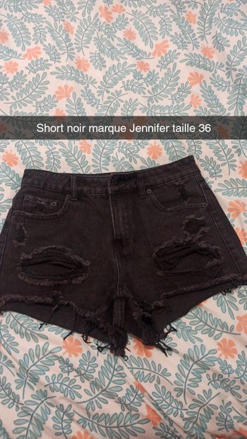 Short femme noire taille 36 marques Jennifer