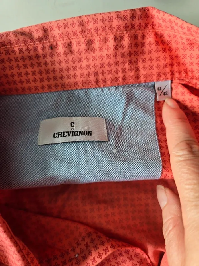 Chemise Chevignon taille 41 42 très bon état - photo numéro 4