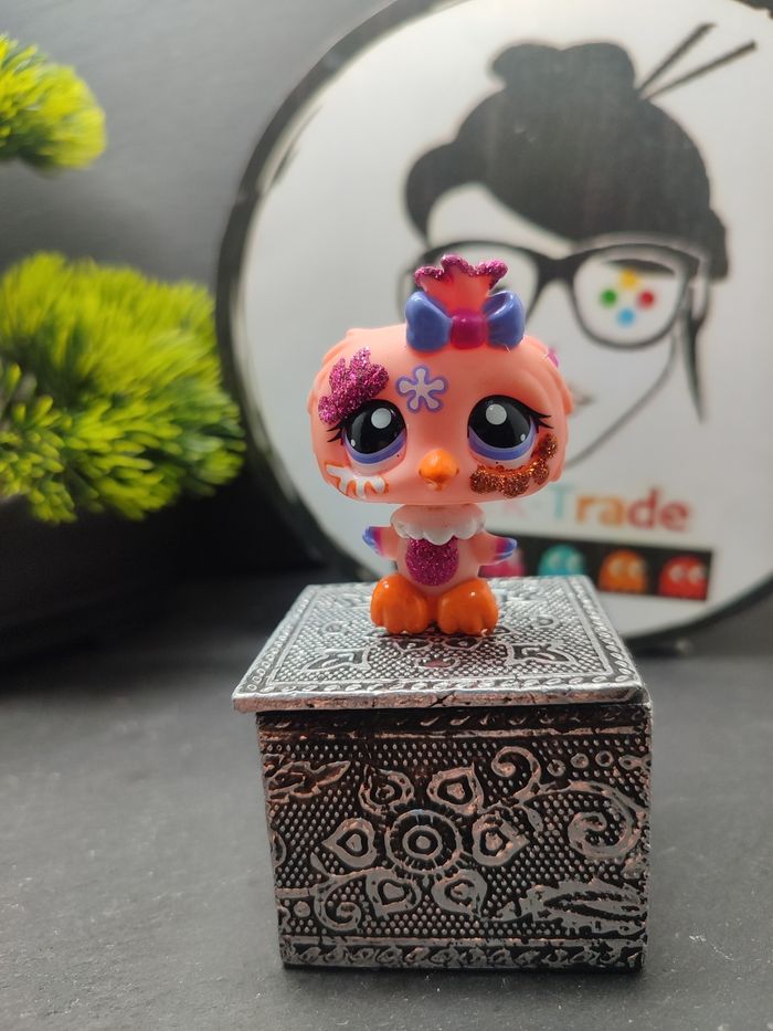 Lps01276 My Littlest Petshop Pet Shop LPS Authentic Hasbro Owl Hibou 2345