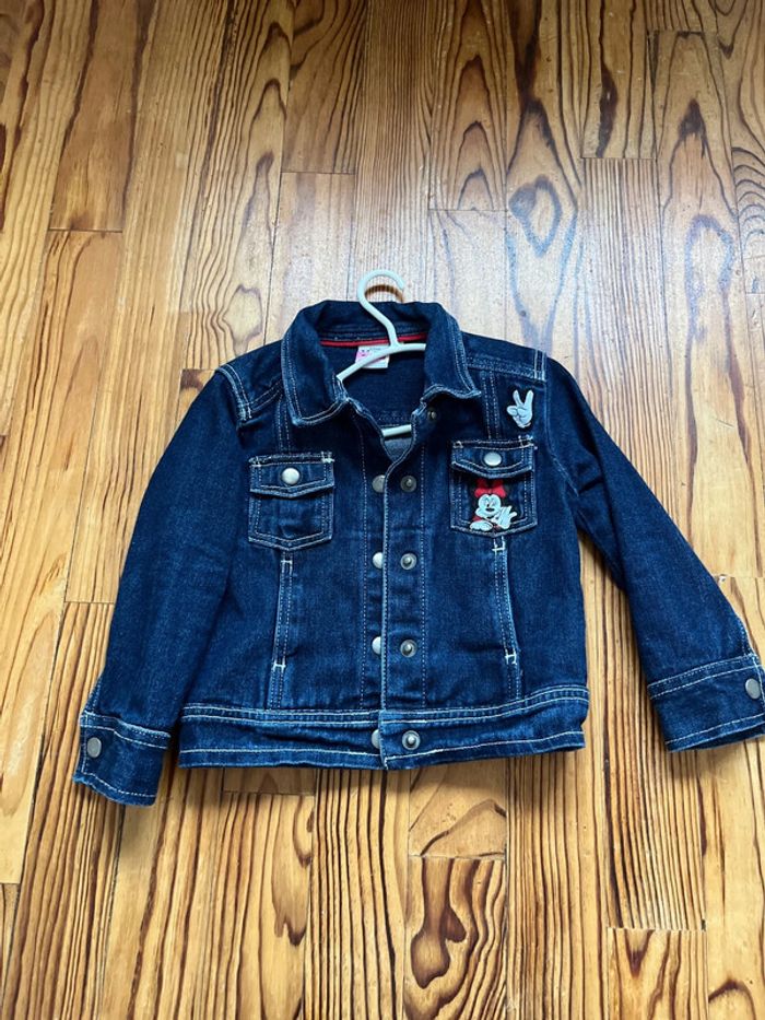 Veste en jean Minnie 3 ans