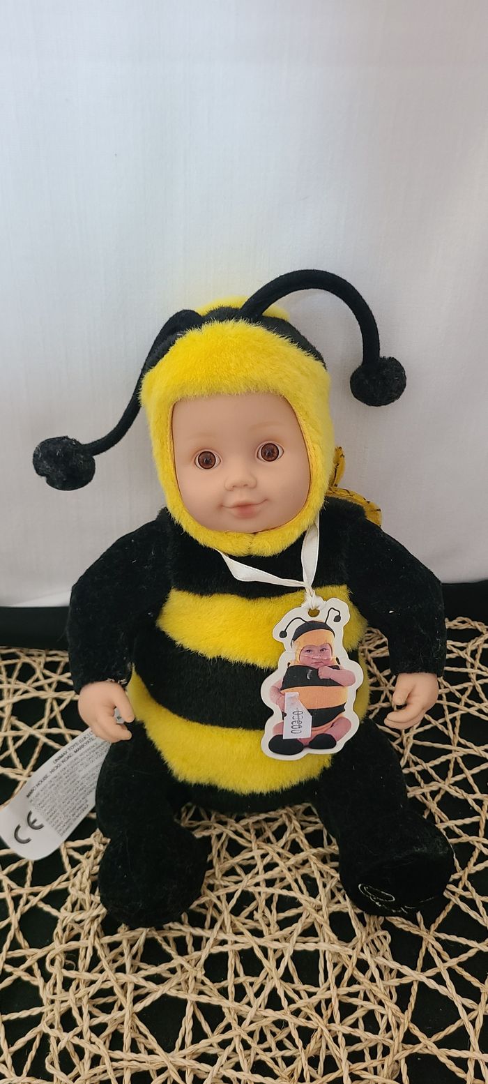 Peluche bébé abeille Anne Geddes vintage - photo numéro 3