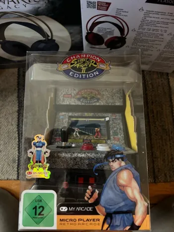 Borne arcade champion Street Fighter 2 édition limitée rare collector