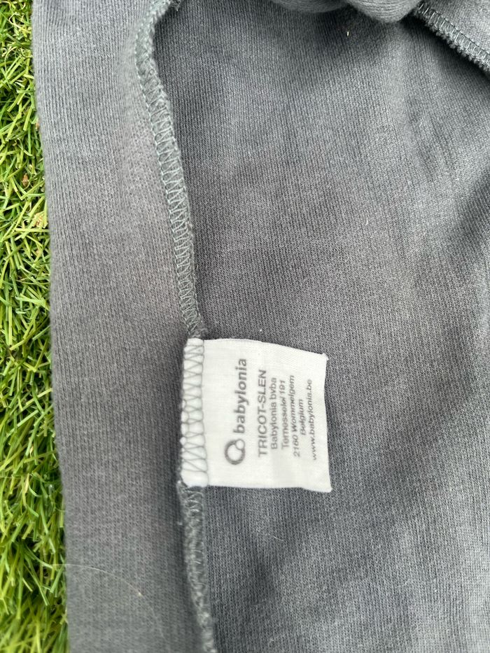 Écharpe de portage physiologique porte bébé coton bio Tricot Slen Babylonia - photo numéro 4