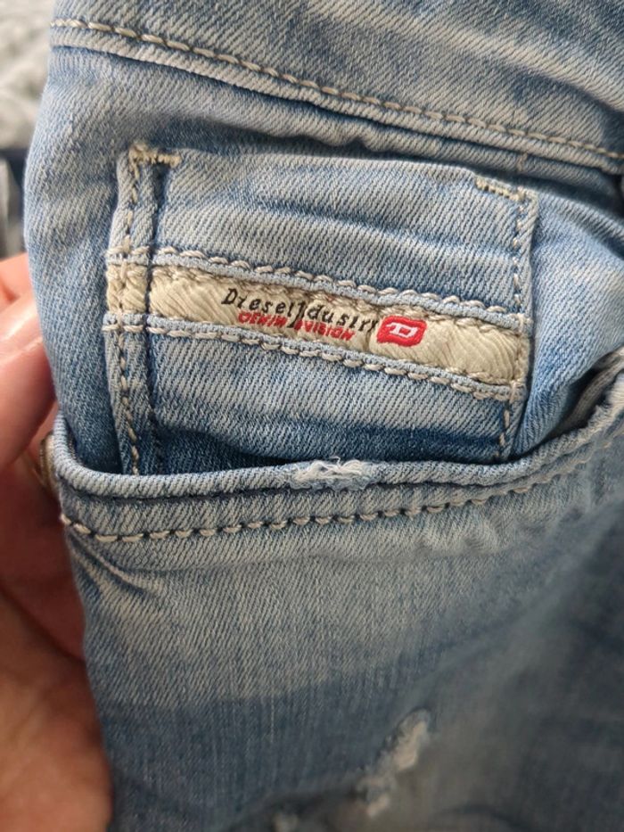 Short en jean Diesel - photo numéro 8