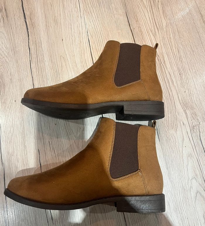 Chaussures Bottines neuf taille 40 marron TEX - photo numéro 6