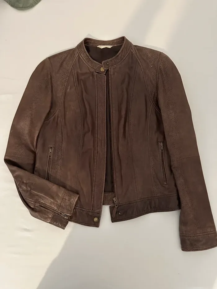 Veste cuir Promod