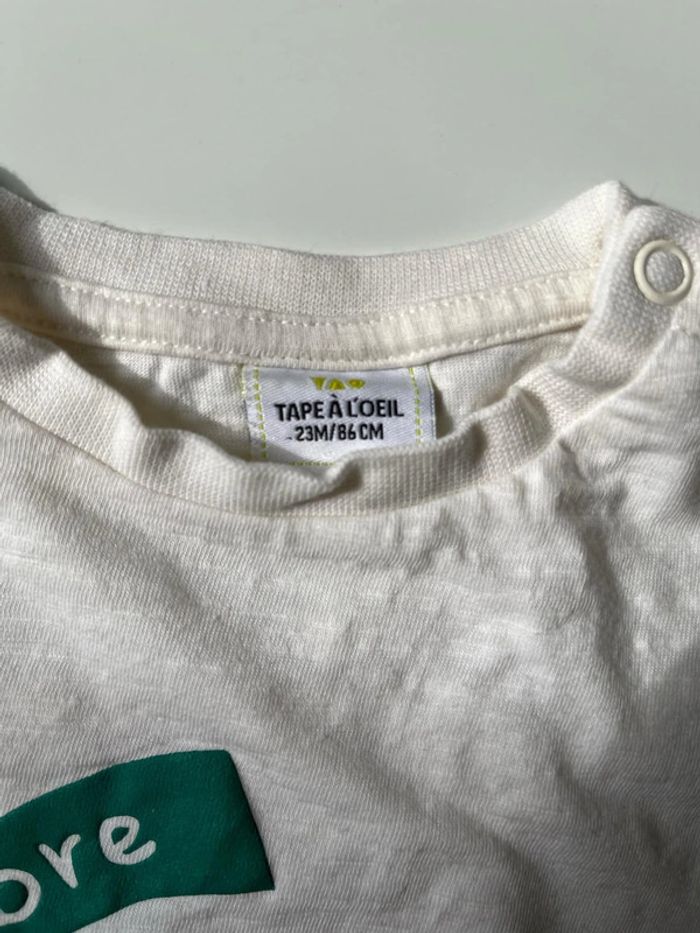 Tee-shirt garçon 24 mois tao - photo numéro 4