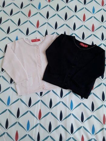 Lot de 2 vestes 9 mois