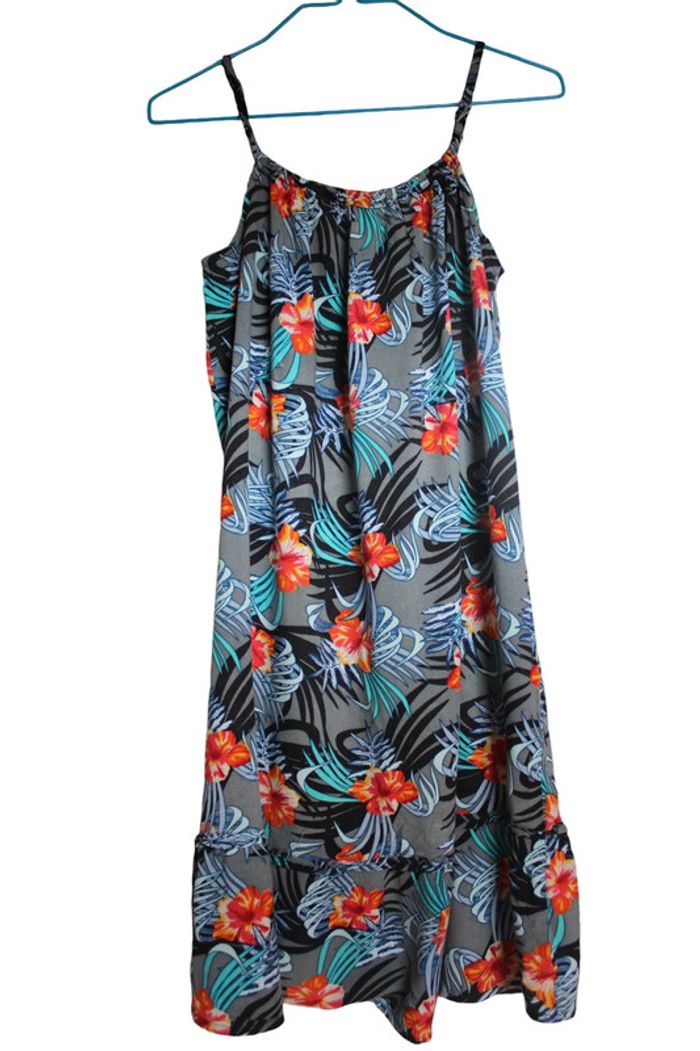 🌺 Robe longue fleurie Firefly - 100% viscose - Taille 14 ans 🌺 - photo numéro 2