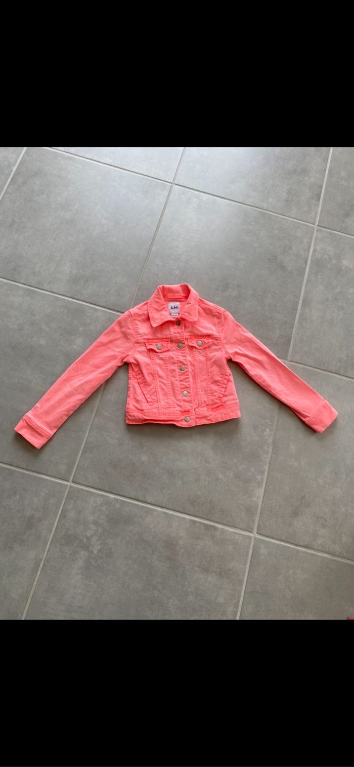 Veste en jean 6 ans - photo numéro 2