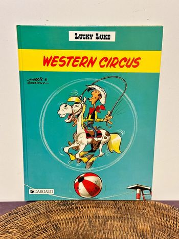 Bande dessinée Lucky Luke "Western Circus"