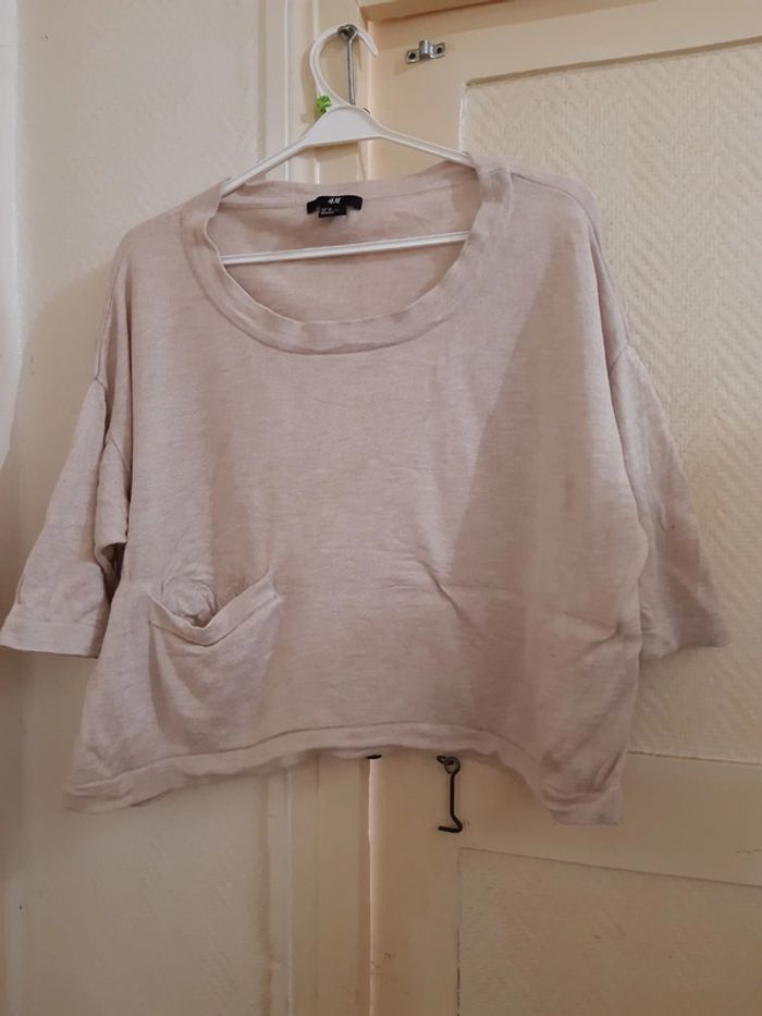 Pull femme manche 3/4