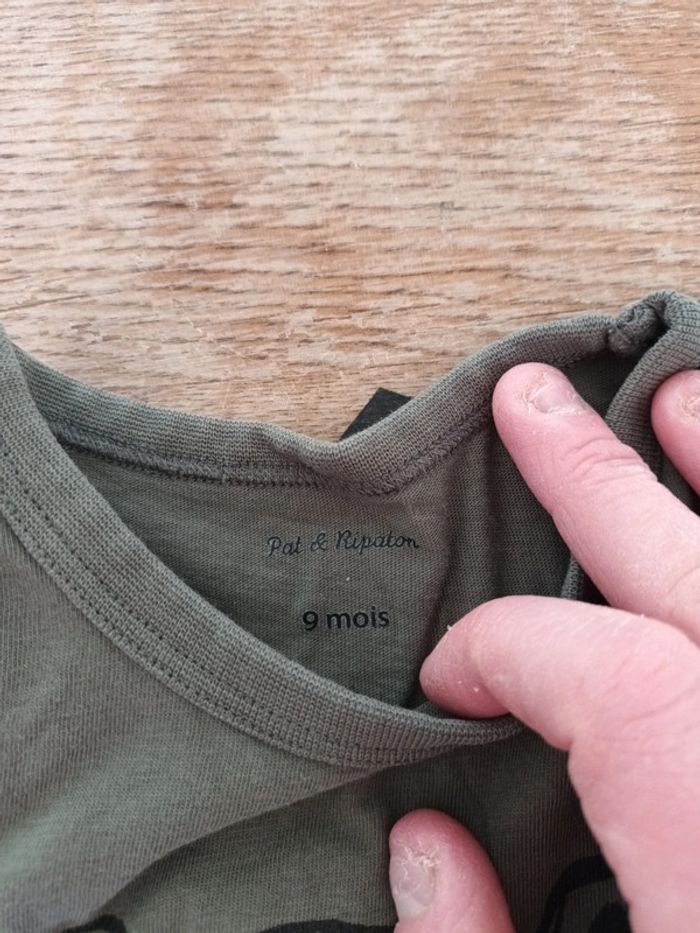 Débardeur kaki 9 mois - photo numéro 2