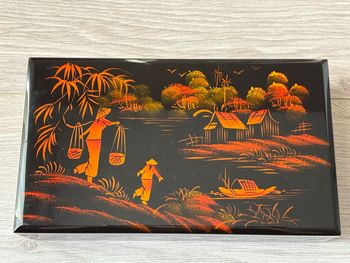 Boîte à bijoux laquée