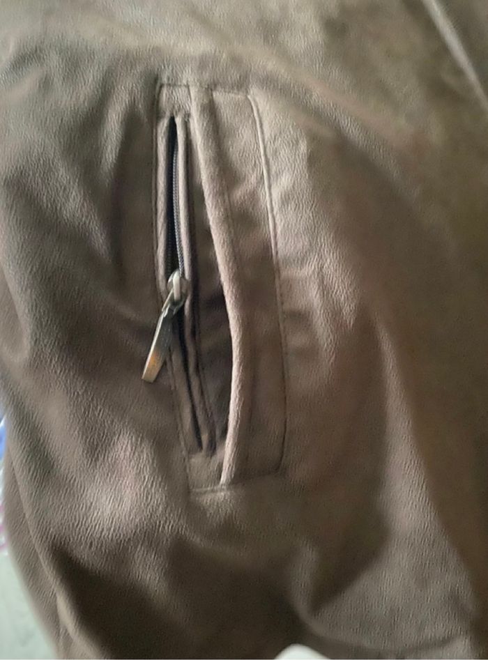 Blouson homme en suédine T56 - photo numéro 7