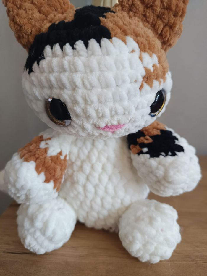 Joli chat au crochet