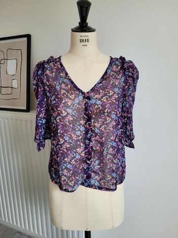 Chemisier violet XS