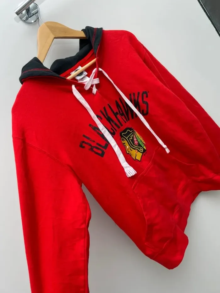 NHL hoodie Chicago Blackhawks Mens M - photo numéro 9