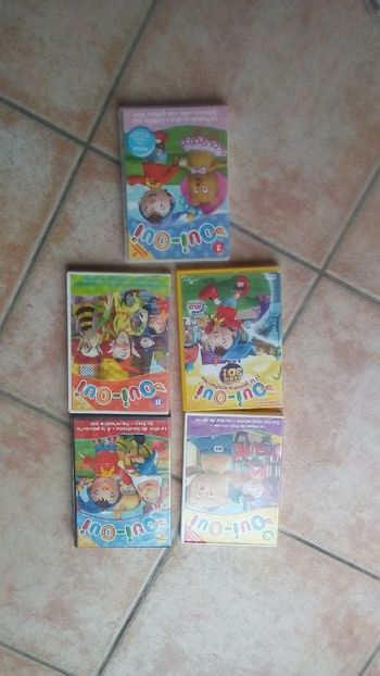 lot de 5 DVD Oui-Oui