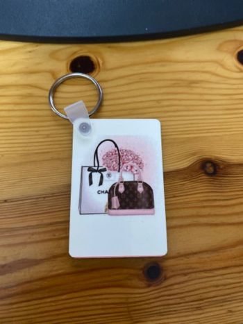 Porte clés une face