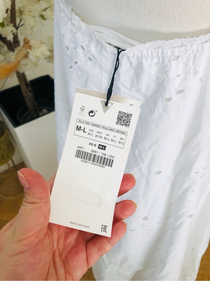 Robe longue neuve Zara taille M-L - photo numéro 7