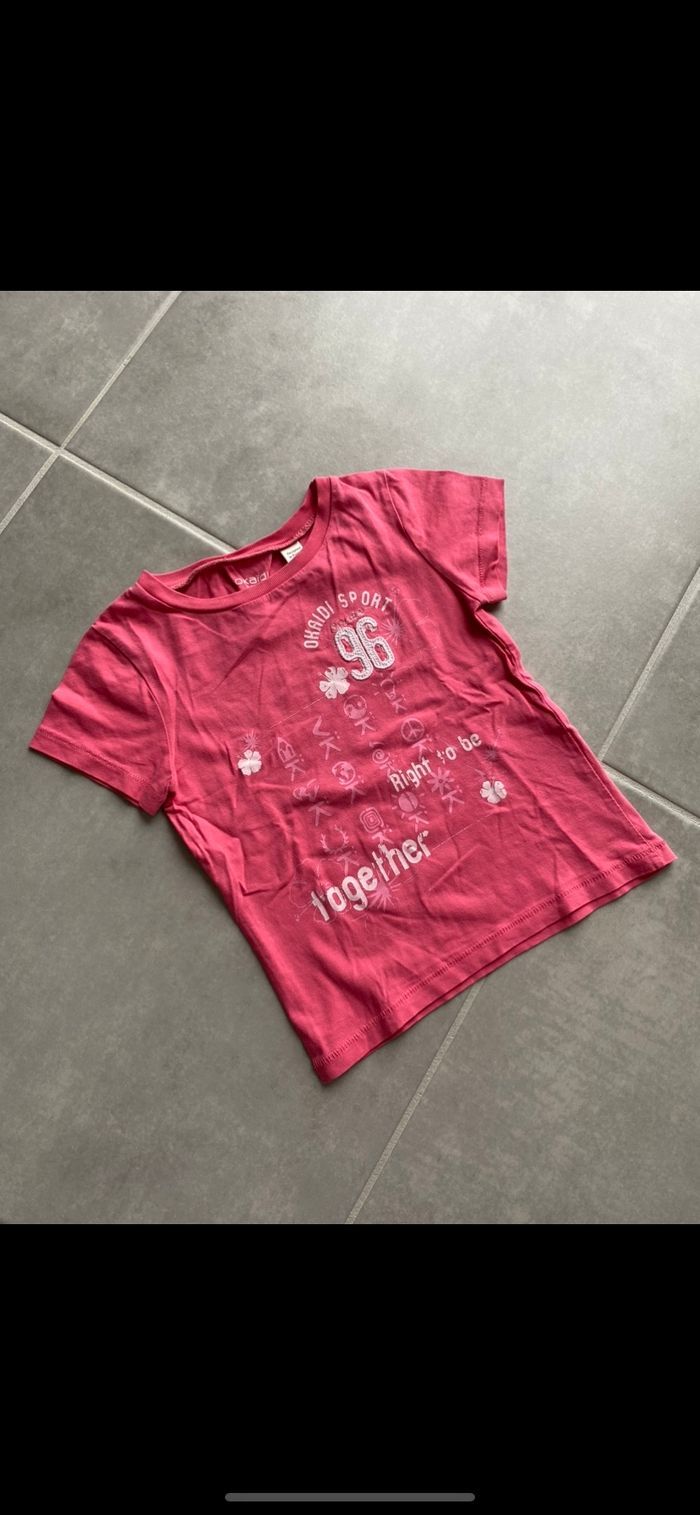 Tee shirt Okaïdi 4 ans