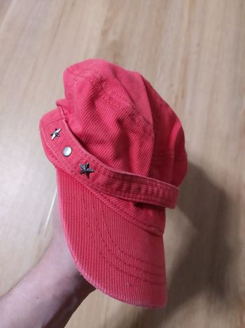 Casquette rouge DPAM 2-4 ANS