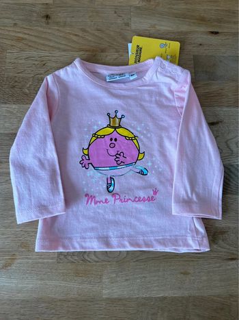 Tee shirt manche longue monsieur madame