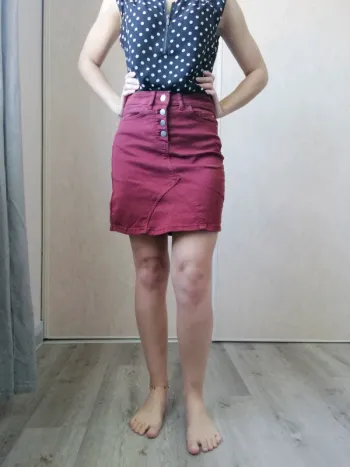Jupe taille haute