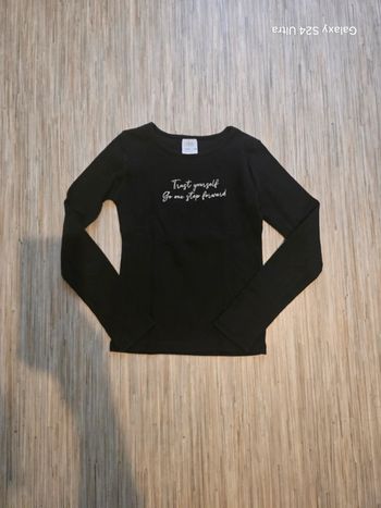 Haut noir - Zara - Taille 10 ans