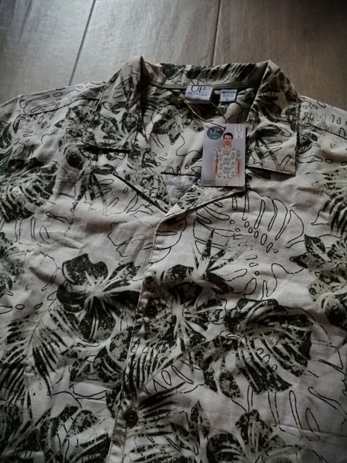 Chemise manches courtes  imprimée - photo numéro 3