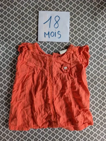 Tee shirt bébé fille 18 mois
