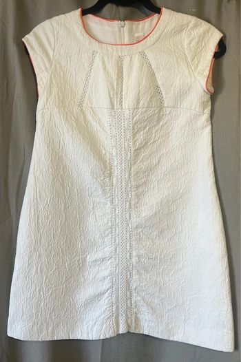 Robe blanche 11/12 ans Zara kids comme neuve