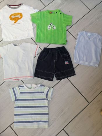 Vend lot été garçon taille 18 mois