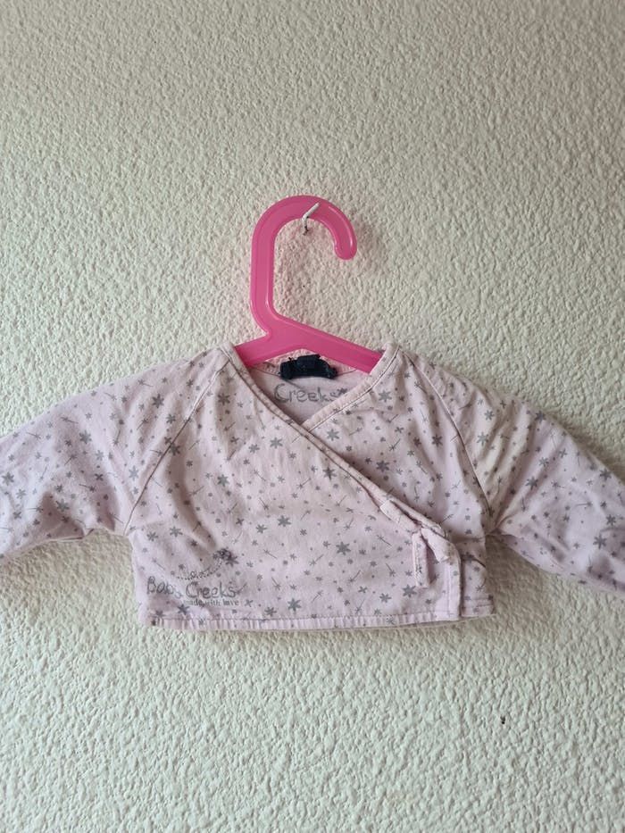 gilet rose et gris Creeks