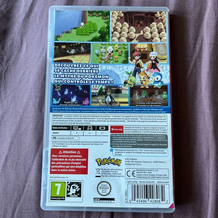 Jeu Switch Pokémon Diamant Étincelant - photo numéro 2