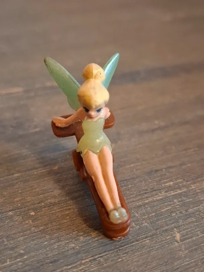 Figurine vintage disney fée clochette peter pan - photo numéro 11